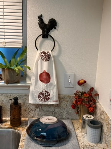 Pomegranate Tea Towel 100% Cotton