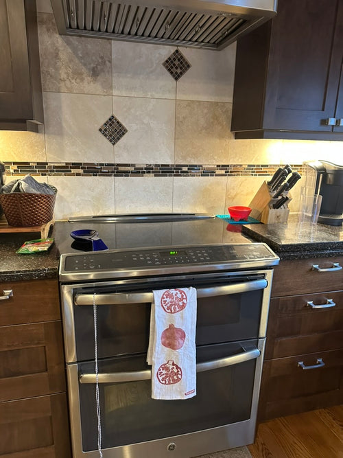 Pomegranate Tea Towel 100% Cotton