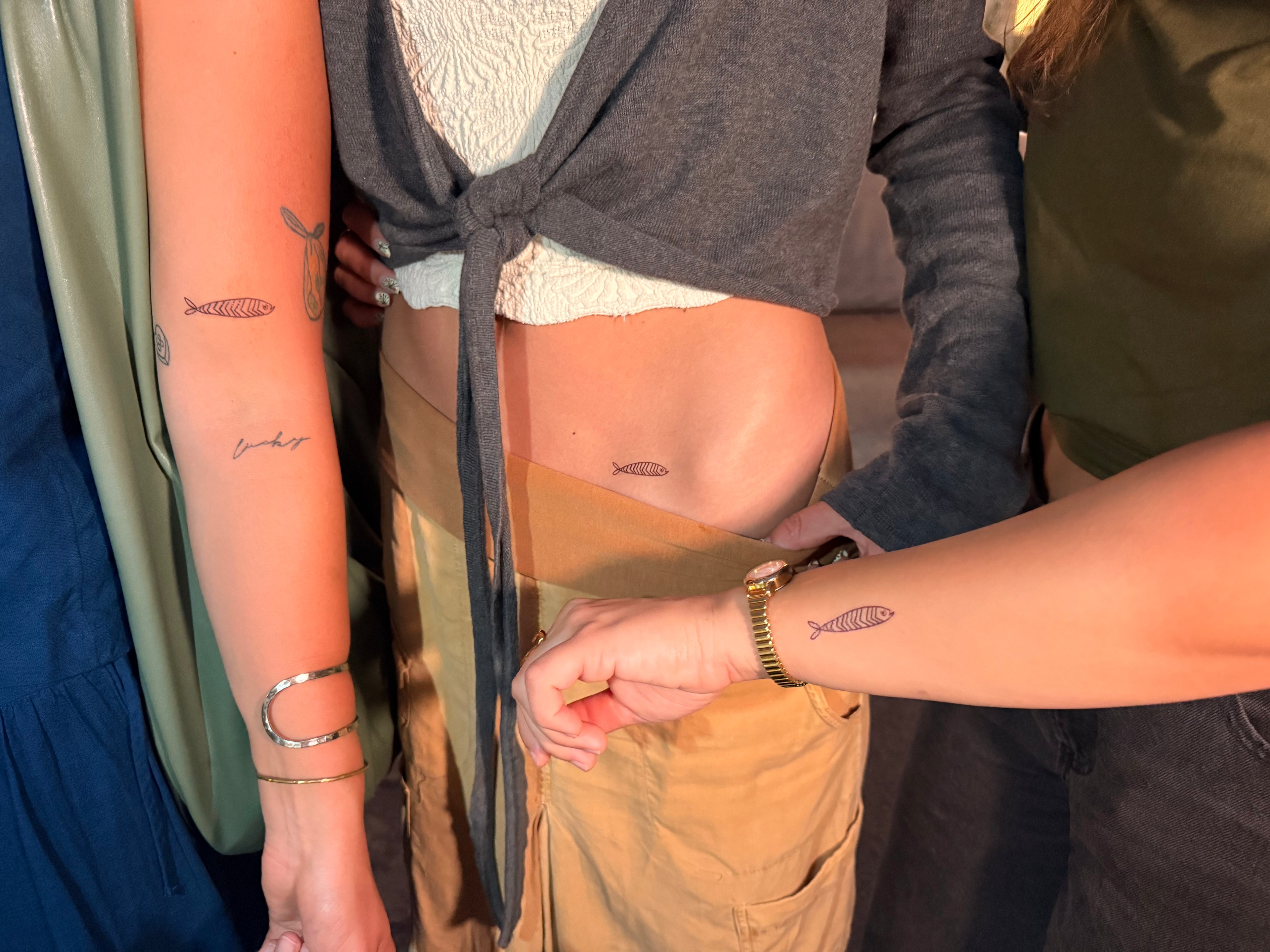 Ocean Animals Temporary Tattoo Booklet