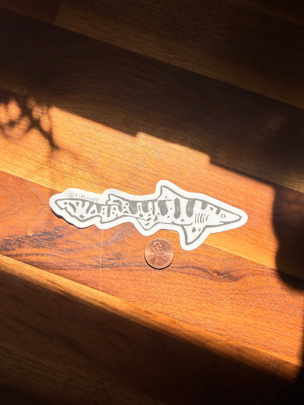 Leopard Shark Sticker