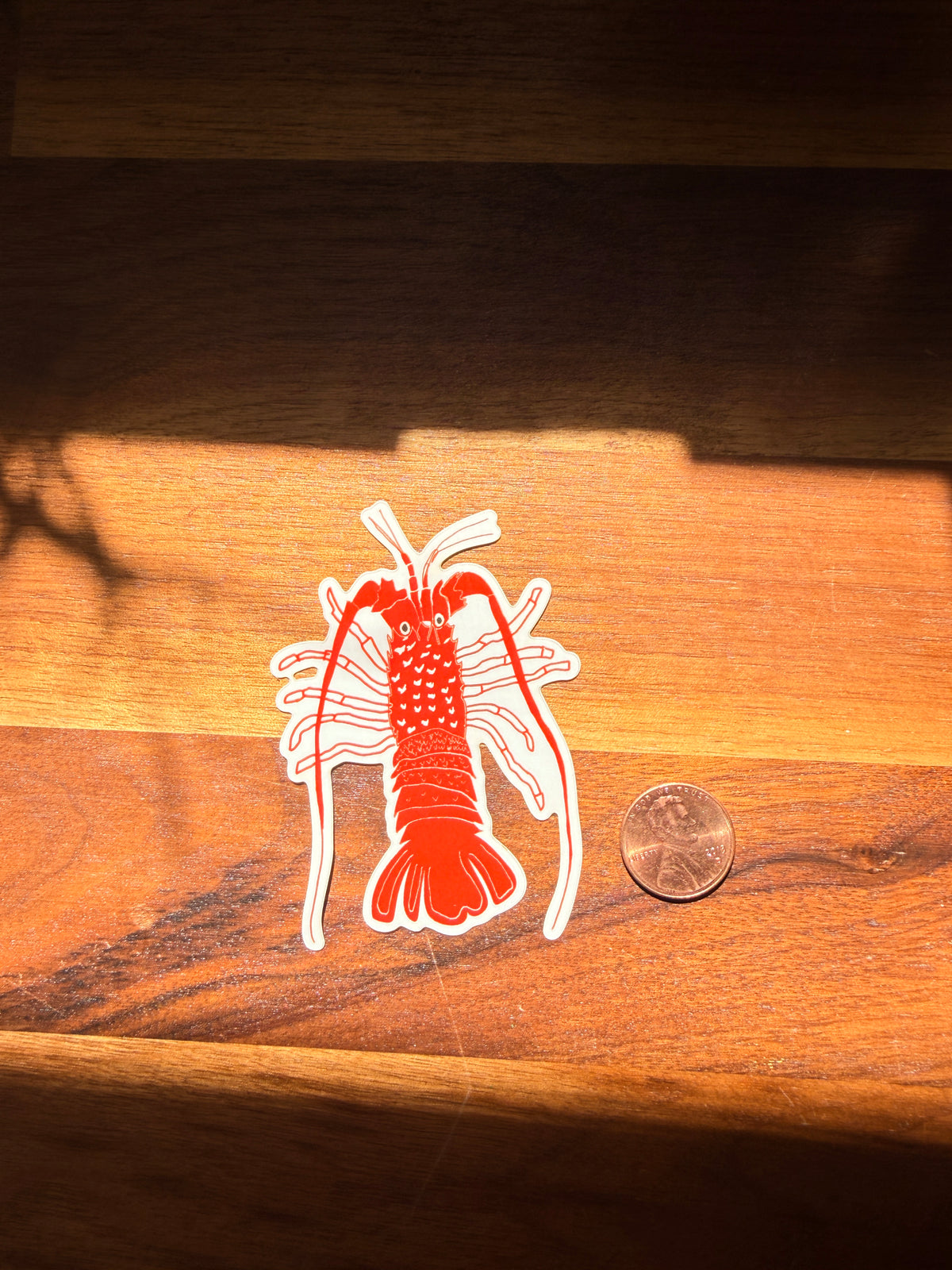 California Spiny Lobster Sticker