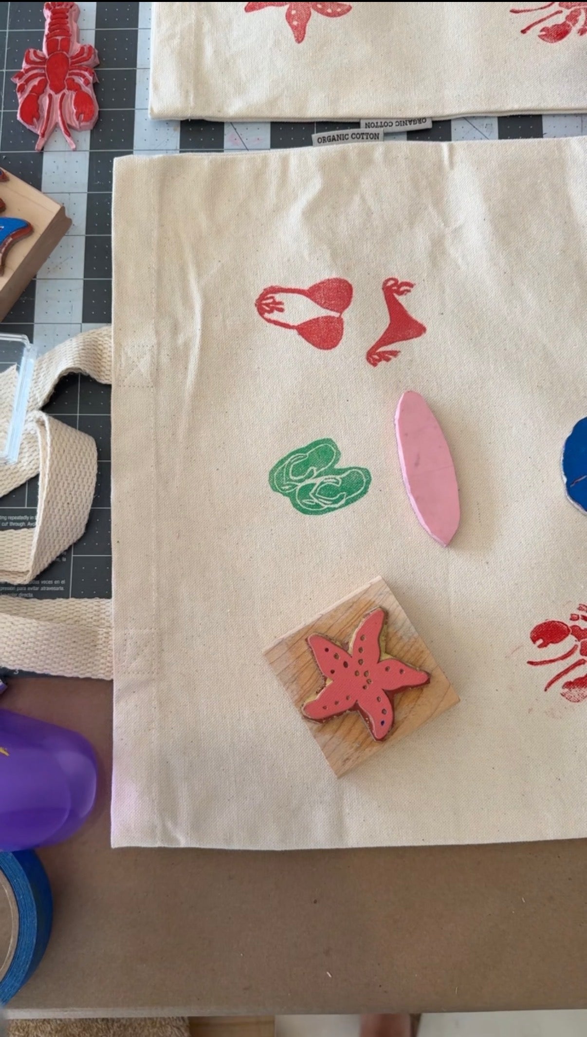 Stamp Making and Upcycling Workshop