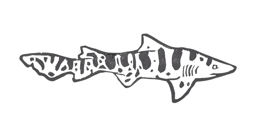 Leopard Shark Sticker