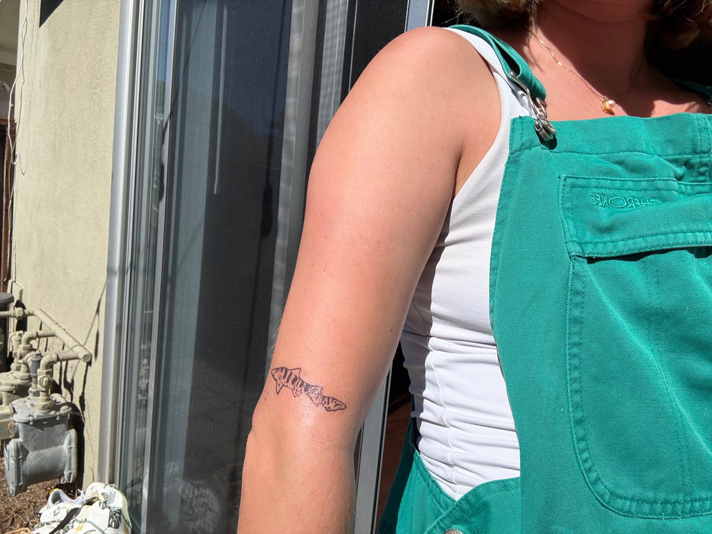 Ocean Life Temporary Tattoo Booklet