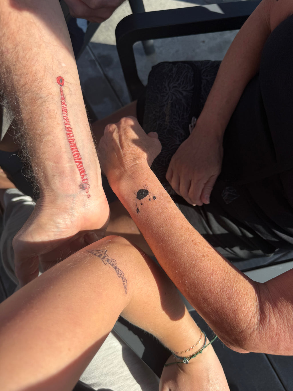 Ocean Life Temporary Tattoo Booklet